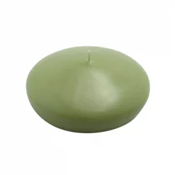Zest Candle 4 In. Sage Green Floating Candles (Box Of 3)
