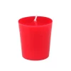 Zest Candle 1.75 In. Red Votive Candles (12-Box)
