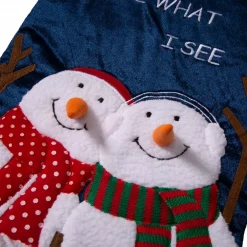 Glitzhome 36 In. H Polyester Velvet 3D Oversized Snowman Stocking 7 Glitzhome 36 In. H Polyester Velvet 3D Oversized Snowman Stocking -Indoor-Christmas-Decorations Sales unnamed file 1088