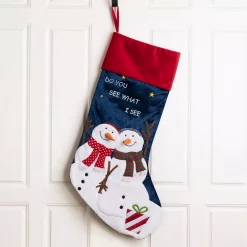 Glitzhome 36 In. H Polyester Velvet 3D Oversized Snowman Stocking 9 Glitzhome 36 In. H Polyester Velvet 3D Oversized Snowman Stocking -Indoor-Christmas-Decorations Sales unnamed file 1090