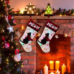 Glitzhome 21 In. Polyester LED Embroidered Linen Cat Christmas Stocking (2-Pack) 15 Glitzhome 21 In. Polyester LED Embroidered Linen Cat Christmas Stocking (2-Pack) -Indoor-Christmas-Decorations Sales unnamed file 1168