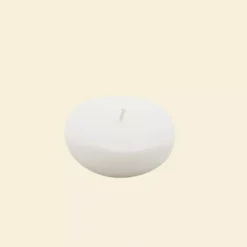 Zest Candle 2.25 In. White Floating Candles (Box Of 24)
