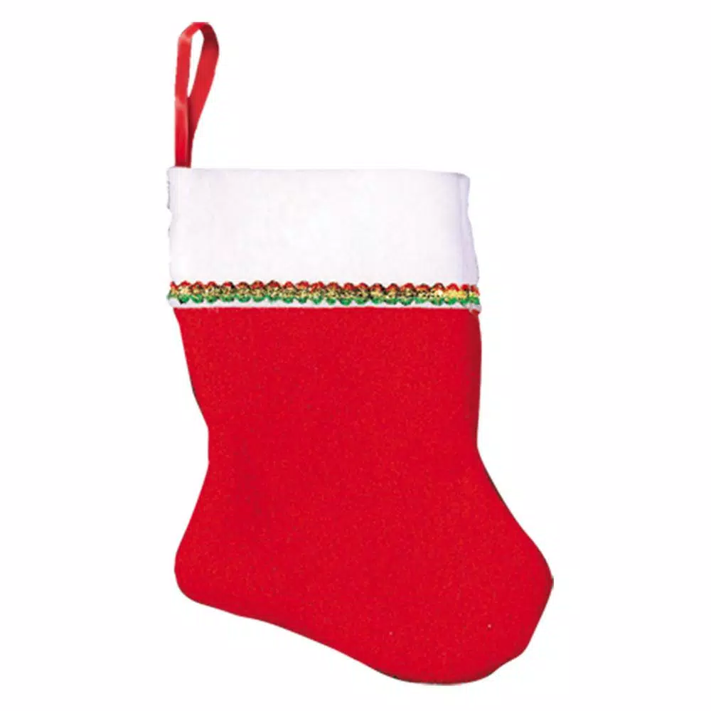 Amscan 4.25 In. X 3 In. Felt Christmas Stockings (6-Count, 4-Pack) 1 Amscan 4.25 In. X 3 In. Felt Christmas Stockings (6-Count, 4-Pack)