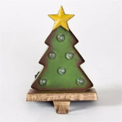 Glitzhome 8.48 In. H Marquee LED Tree Stocking Holder -Indoor-Christmas-Decorations Sales unnamed file 1252