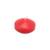 Zest Candle 1.75 In. Ruby Red Floating Candles (Box Of 24)
