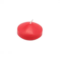 Zest Candle 1.75 In. Ruby Red Floating Candles (Box Of 24)