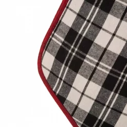 Glitzhome 20 In. Black And White Cotton/Spandex Plaid Fabric Cotton Christmas Stocking Decoration (2-Pack) 9 Glitzhome 20 In. Black And White Cotton/Spandex Plaid Fabric Cotton Christmas Stocking Decoration (2-Pack) -Indoor-Christmas-Decorations Sales unnamed file 289