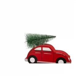 Glitzhome Wooden/Metal Red Car And Truck Stocking Holder (Set Of 2 ) -Indoor-Christmas-Decorations Sales unnamed file 361