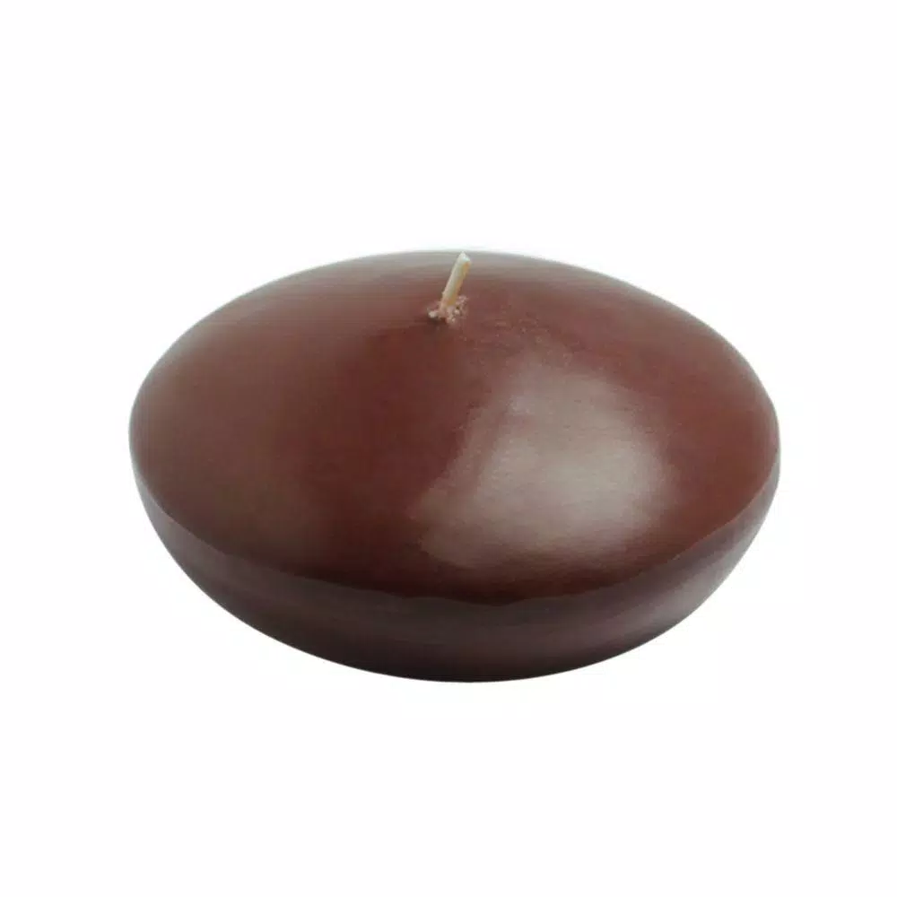 Zest Candle 4 In. Brown Floating Candles (Box Of 3) 1 Zest Candle 4 In. Brown Floating Candles (Box Of 3)