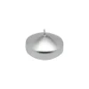 Zest Candle 1.75 In. Metallic Silver Floating Candles (Box Of 24)