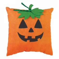 Amscan 12 In. Orange Halloween Pumpkin Pillow (3-Pack)