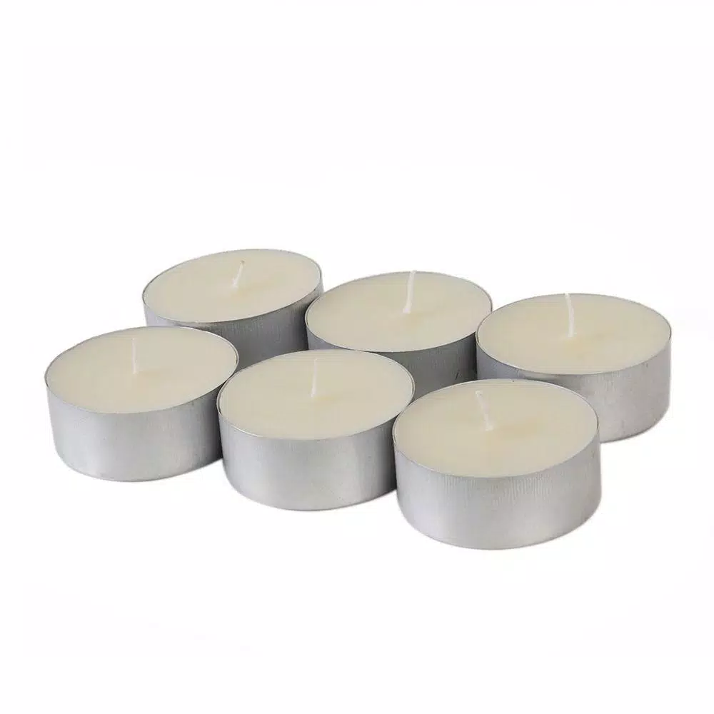 Zest Candle 2.25 In. Ivory Mega Oversized Tealights (12-Box) 2 Zest Candle 2.25 In. Ivory Mega Oversized Tealights (12-Box) - Image 2