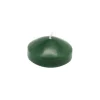 Zest Candle 1.75 In. Hunter Green Floating Candles (Box Of 24)