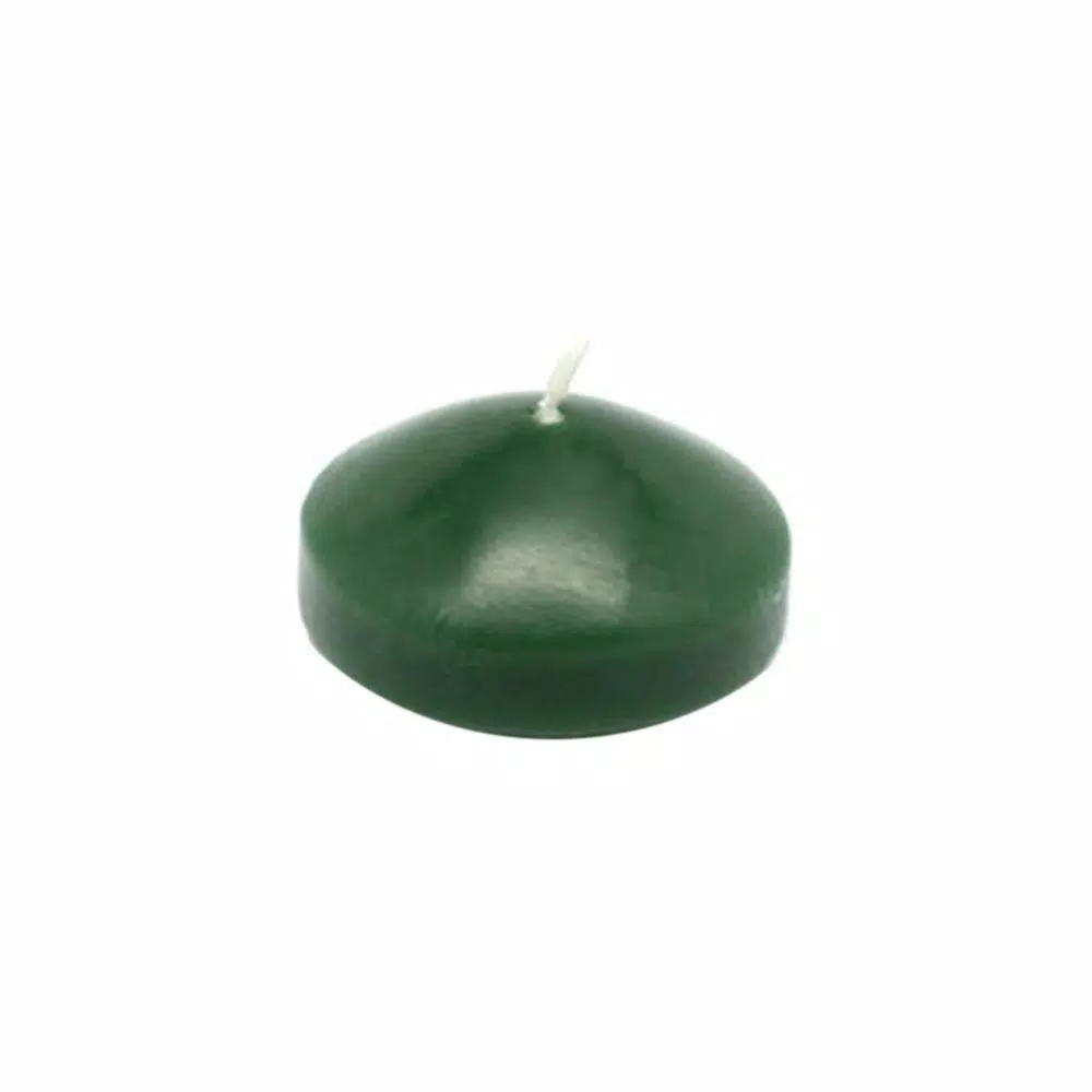 Zest Candle 1.75 In. Hunter Green Floating Candles (Box Of 24) 1 Zest Candle 1.75 In. Hunter Green Floating Candles (Box Of 24)
