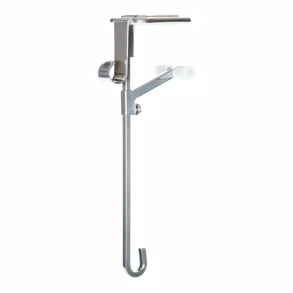 Village Lighting Company Silver Mantle Garland And Stocking Holder 3-Pack 2 Village Lighting Company Silver Mantle Garland And Stocking Holder 3-Pack - Image 2