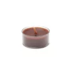 Zest Candle 1.5 In. Brown Tealight Candles (50-Pack)
