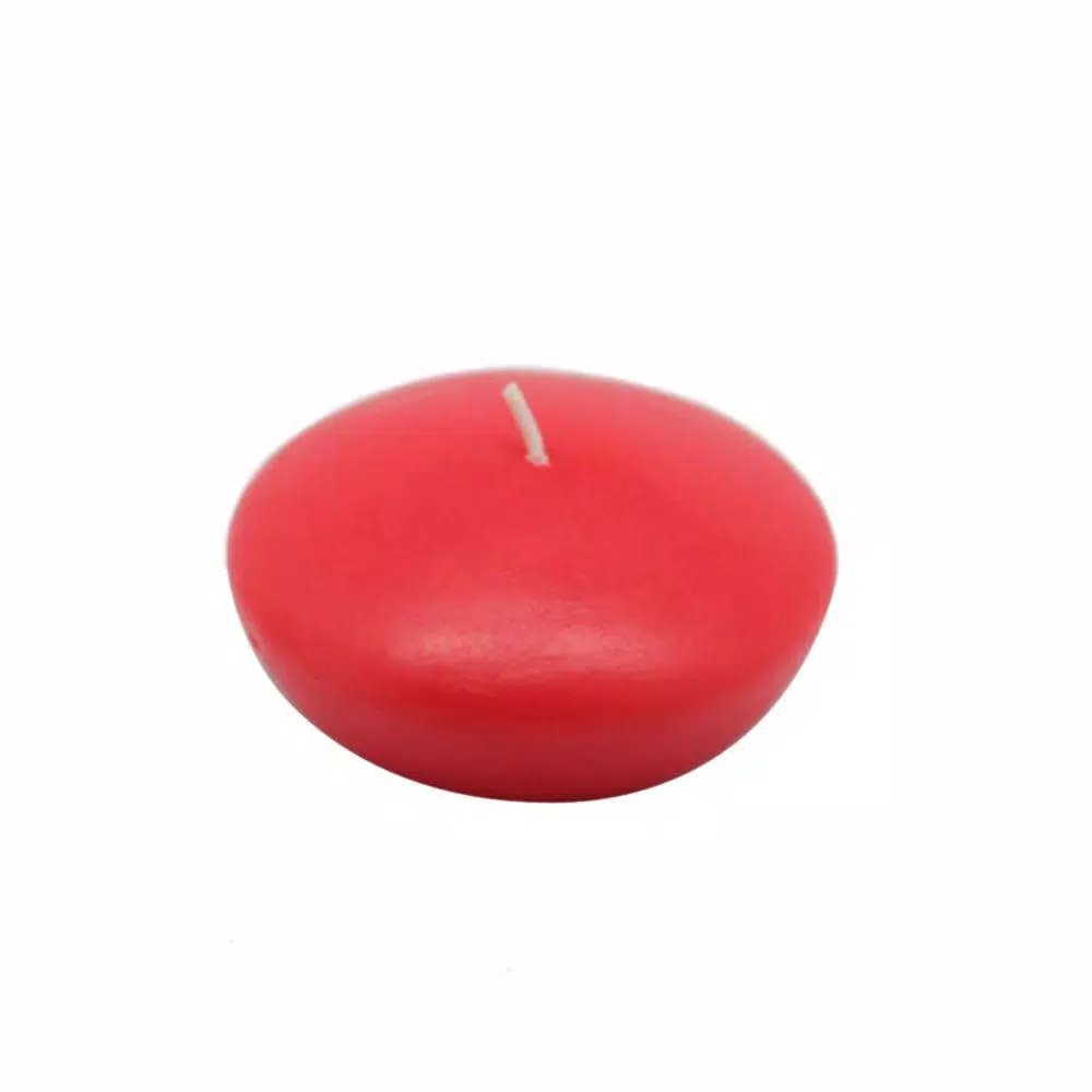 Zest Candle 3 In. Ruby Red Floating Candles (Box Of 12) 1 Zest Candle 3 In. Ruby Red Floating Candles (Box Of 12)