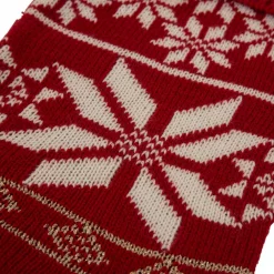 Glitzhome 24 In.H Knited Acrylic Christmas Stocking With Snowflake 9 Glitzhome 24 In.H Knited Acrylic Christmas Stocking With Snowflake -Indoor-Christmas-Decorations Sales unnamed file 99