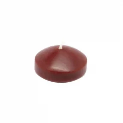 Zest Candle 1.75 In. Brown Floating Candles (Box Of 24)